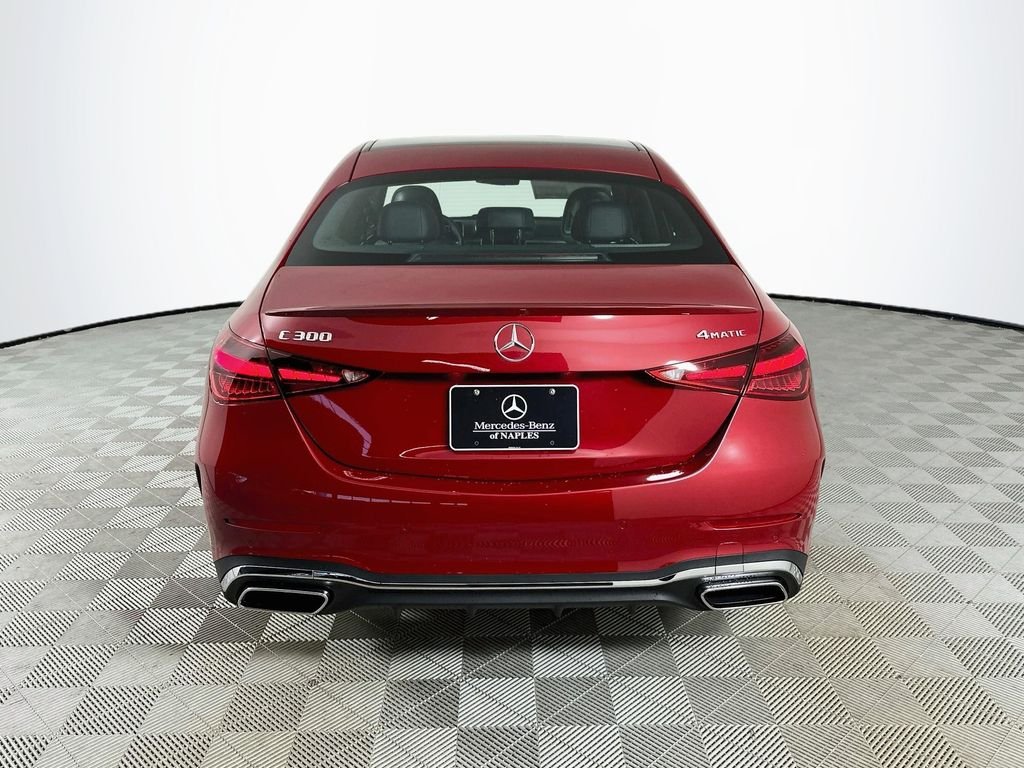 New 2026 MANUFAKTUR Patagonia Red Metallic Mercedes-Benz C 300 image 6