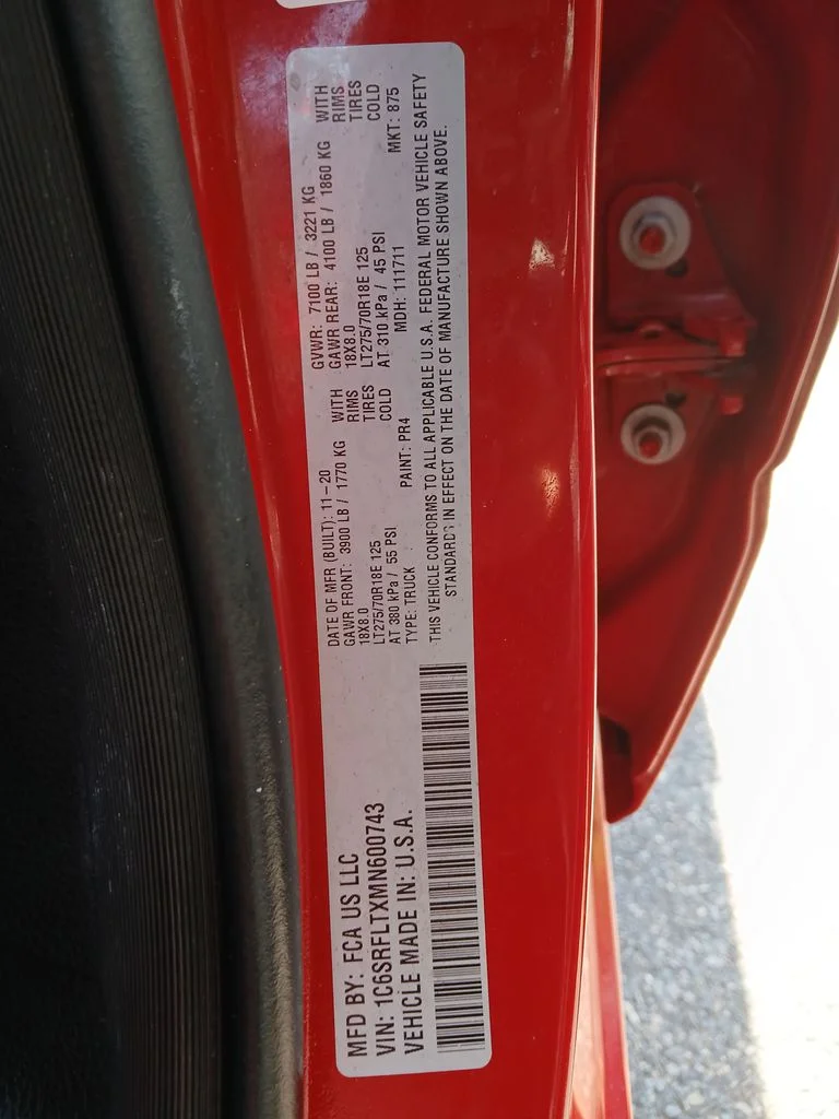 Used 2021 Red Ram Rebel image 30