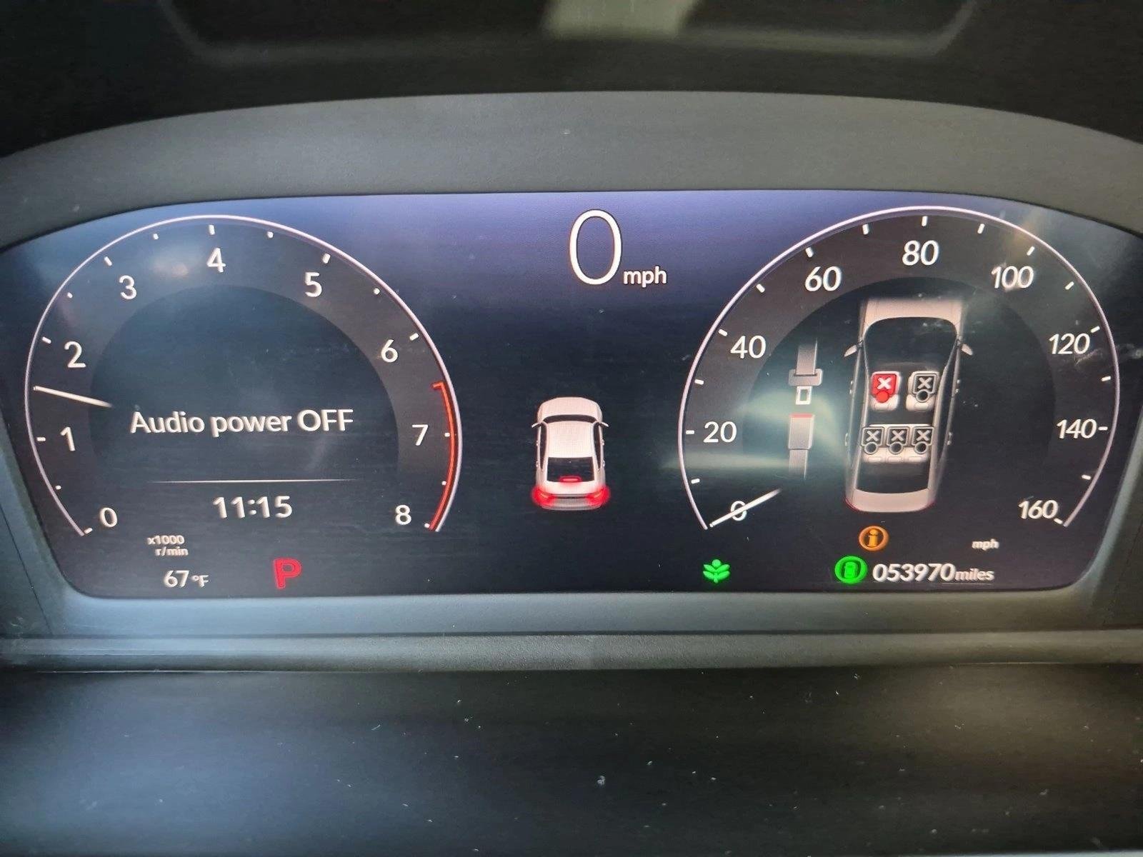 Used 2024 Meteorite Gray Met Honda EX image 11