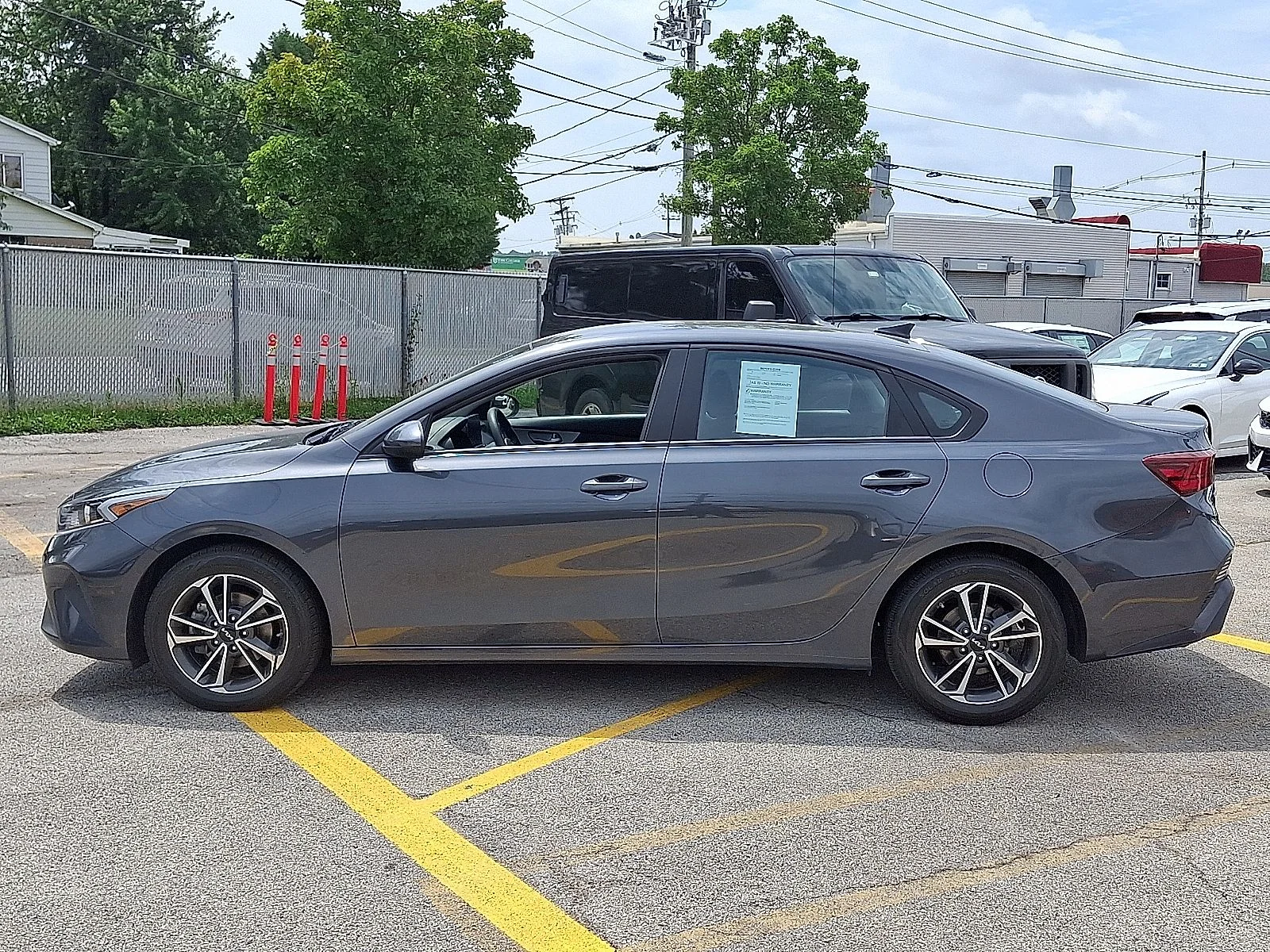 Certified Used 2023 Gray Kia LXS image 4