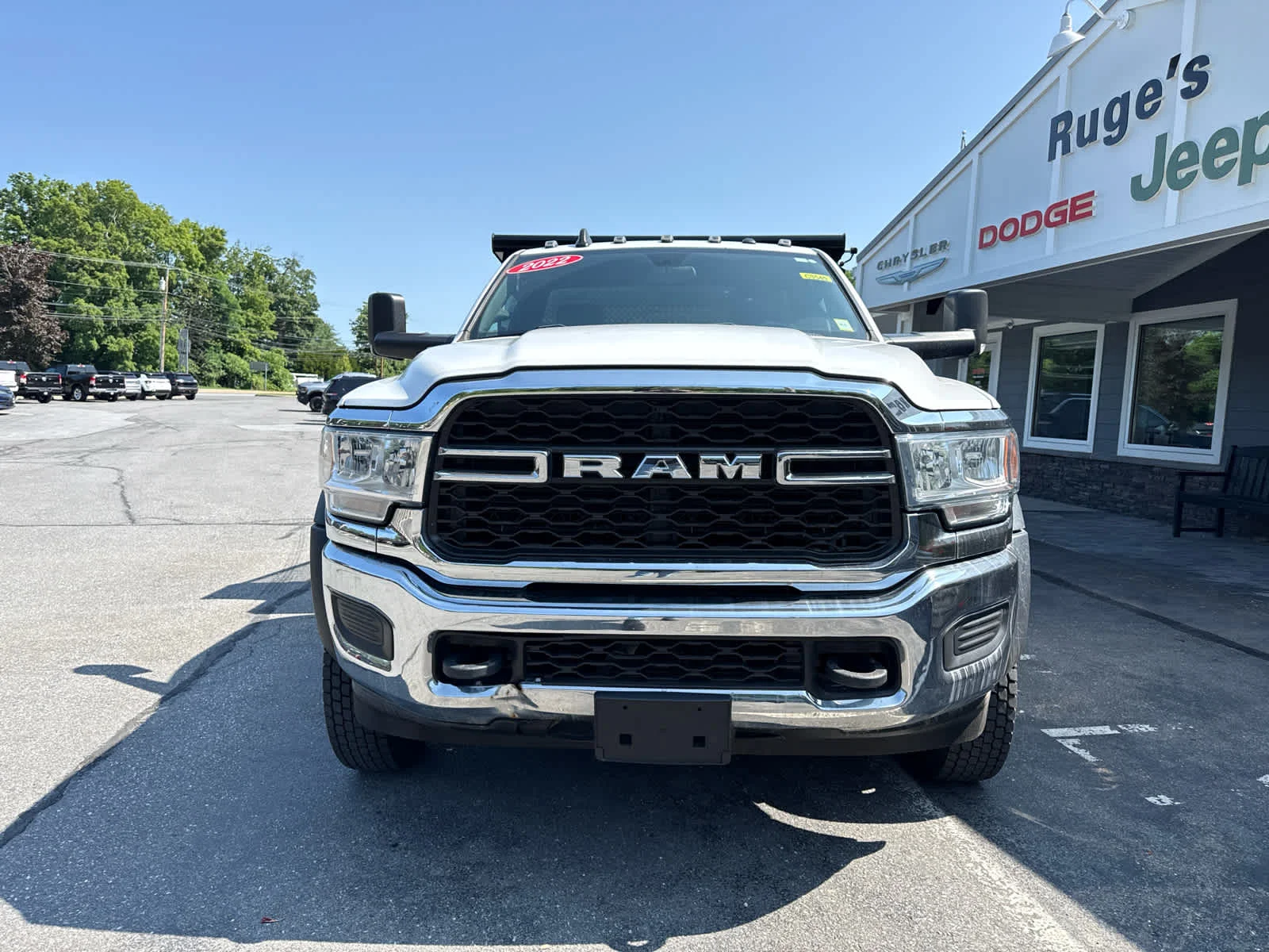 Used 2022 Bright White Clearcoat Ram Tradesman image 8