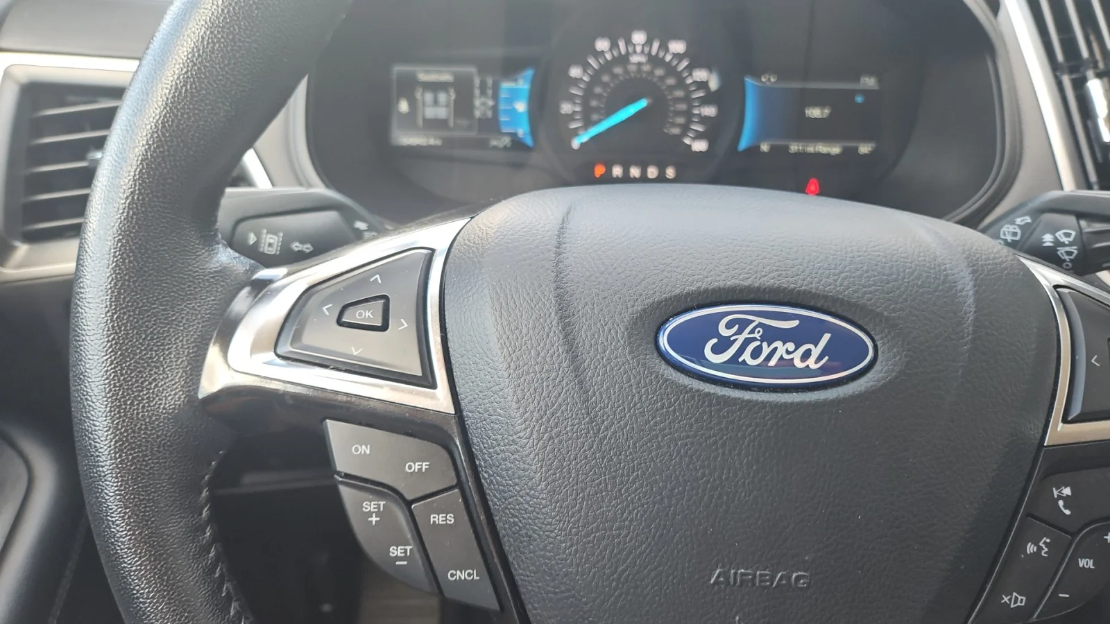 Used 2024 Red Ford 2024 FORD EDGE SEL 4DR SUV 112.2 WB AWD image 16