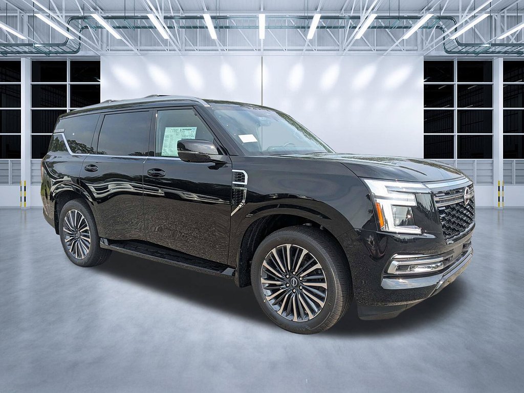 New 2026 Super Black Nissan Platinum Reserve image 1