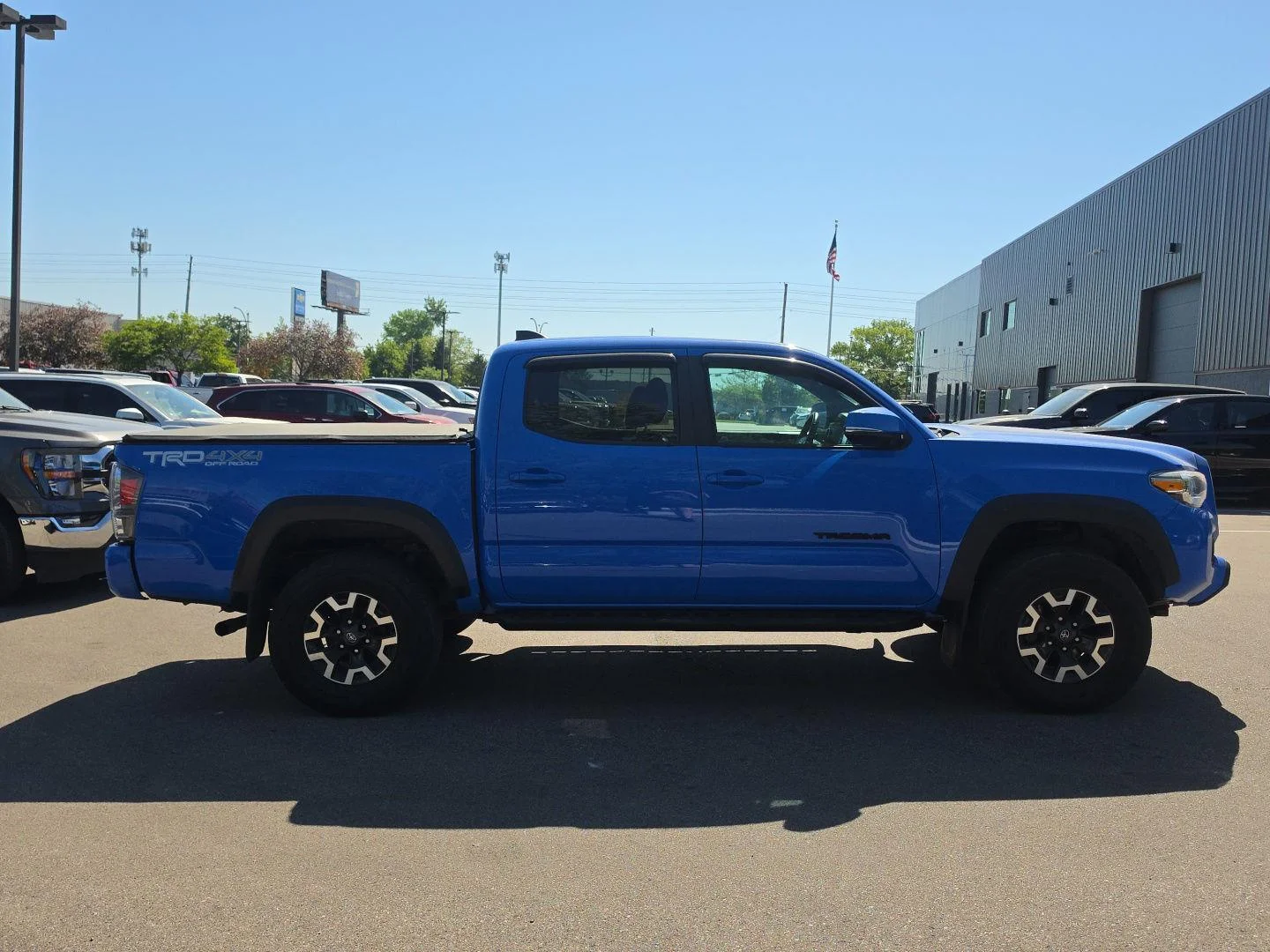 Used 2021 Voodoo Blue Toyota TRD Pro image 2