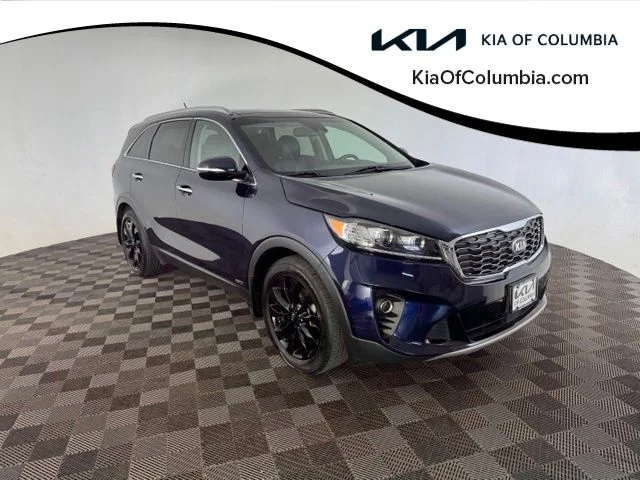 Used 2020 Blue Kia EX image 1