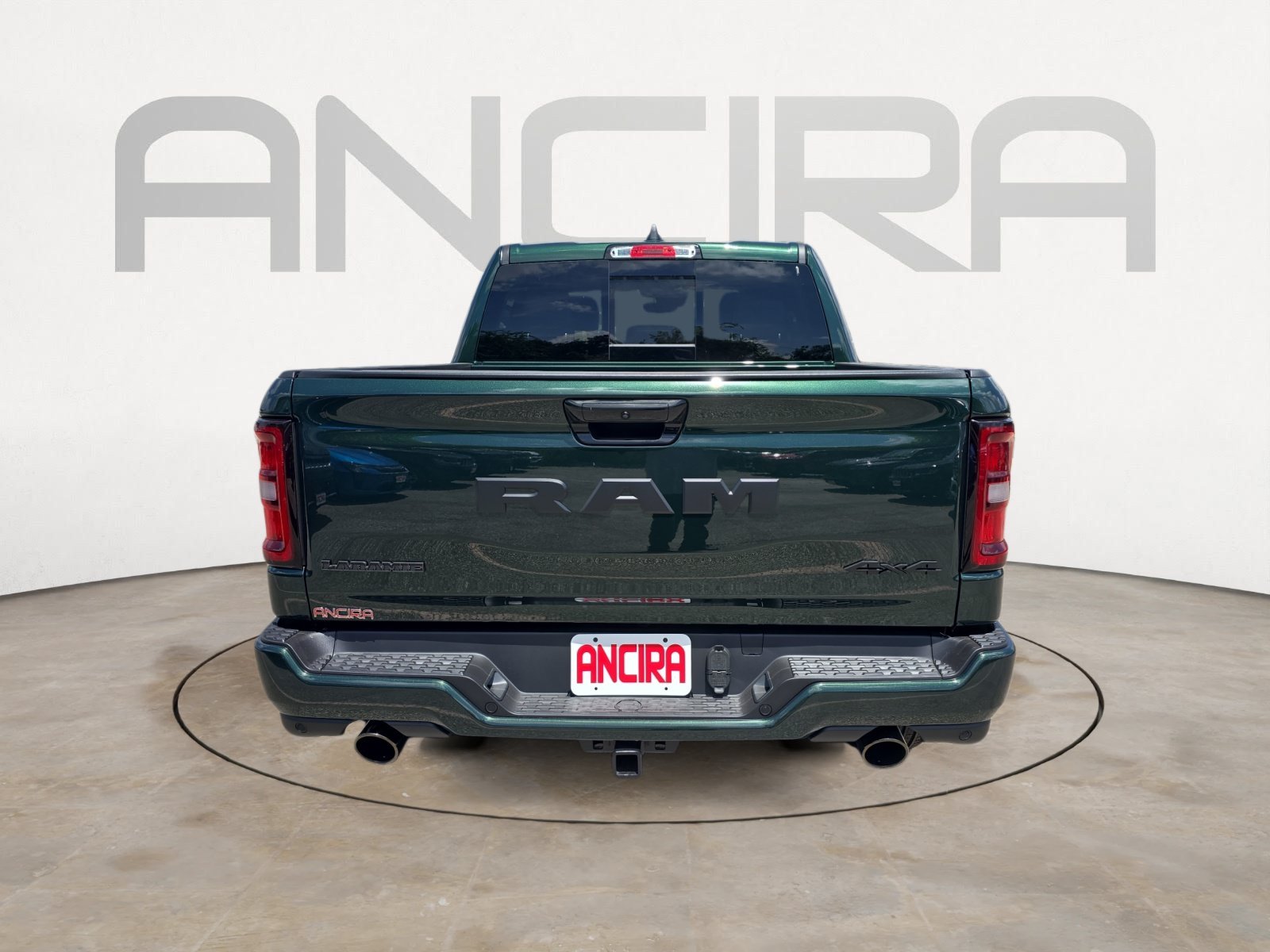 New 2026 Serrano Green Metallic RAM Laramie image 9