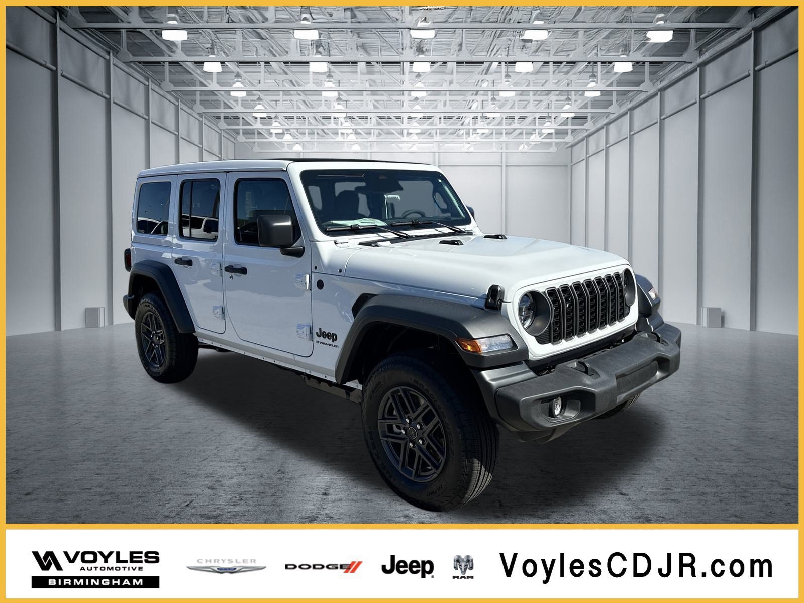 New 2026 Bright White Clearcoat Jeep Sport S image 1
