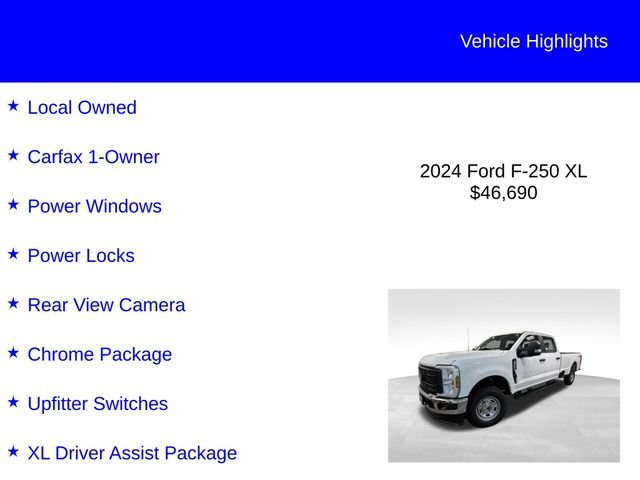 Certified Used 2024 Oxford White Ford XL image 3