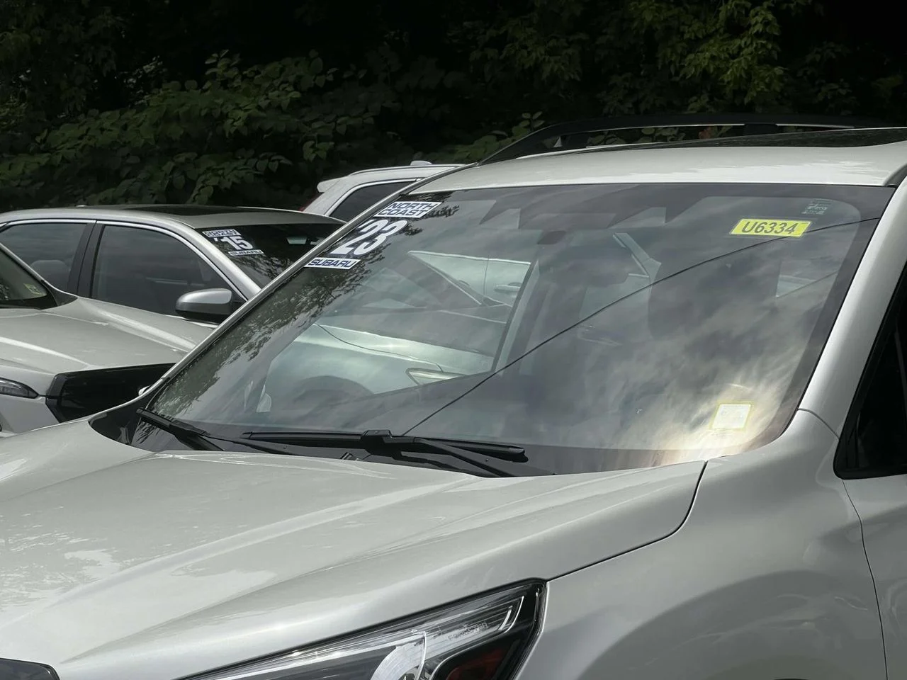 Used 2023 Crystal White Pearl Subaru Premium image 9