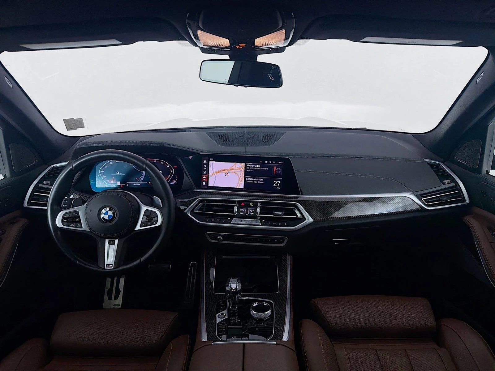 Used 2021 Alpine White BMW M50i image 16