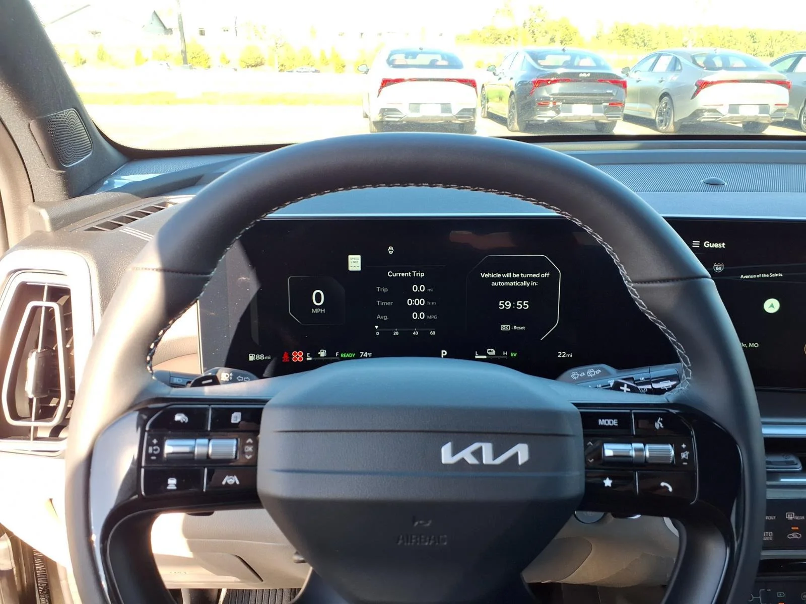 New 2026 Volcanic Sand Kia X-Line SX Prestige AWD image 8