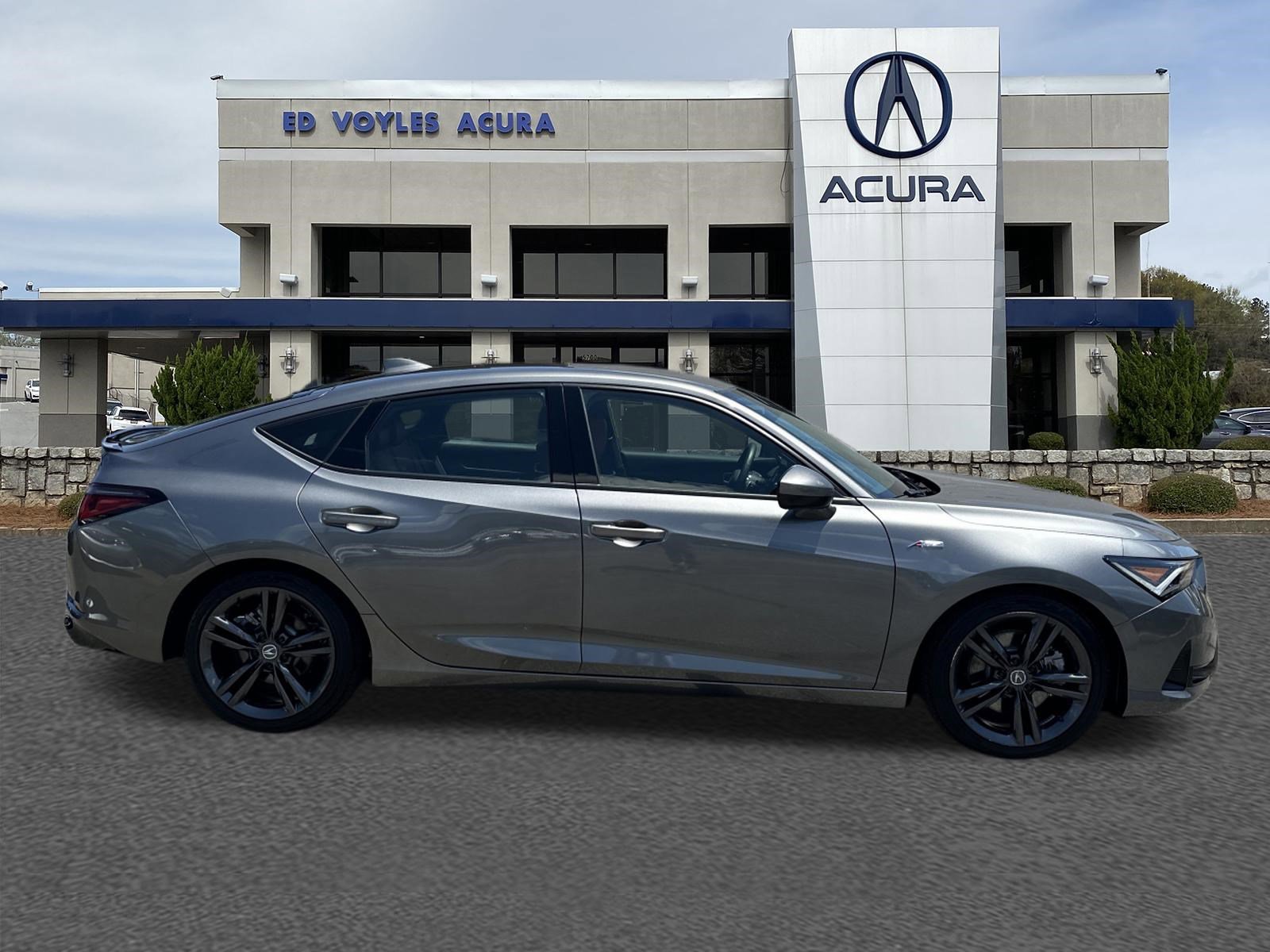 Certified Used 2025 Liquid Carbon Metallic Acura w/A-Spec Package image 4