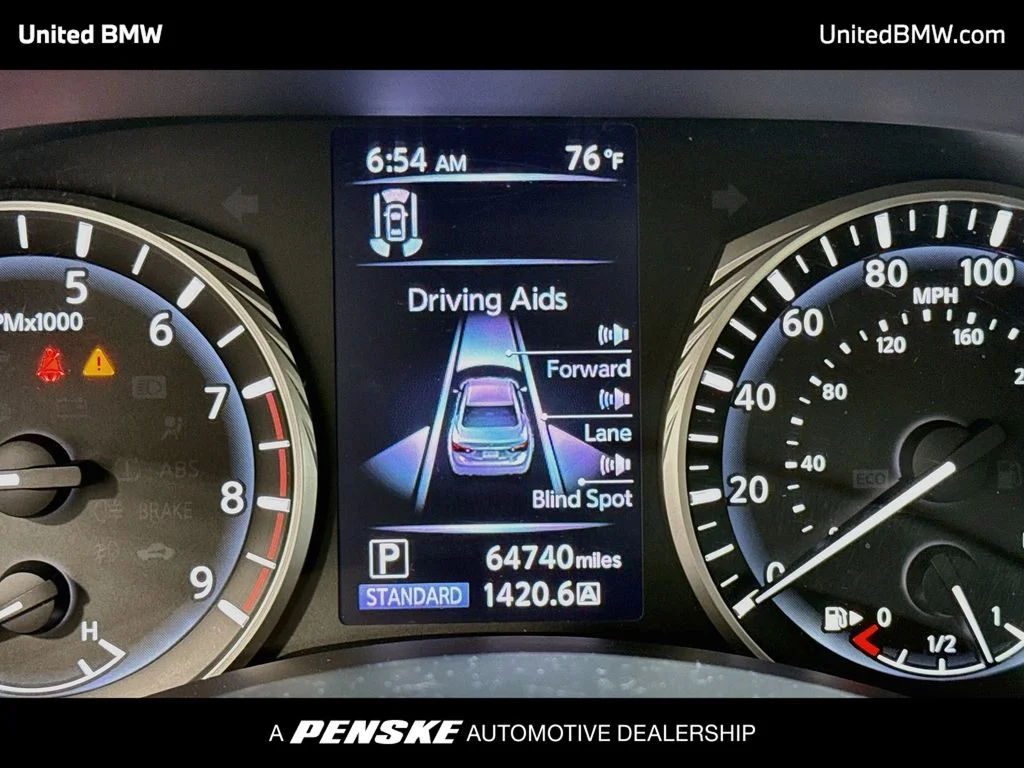 Used 2021 Midnight Black INFINITI 3.0t SENSORY image 7