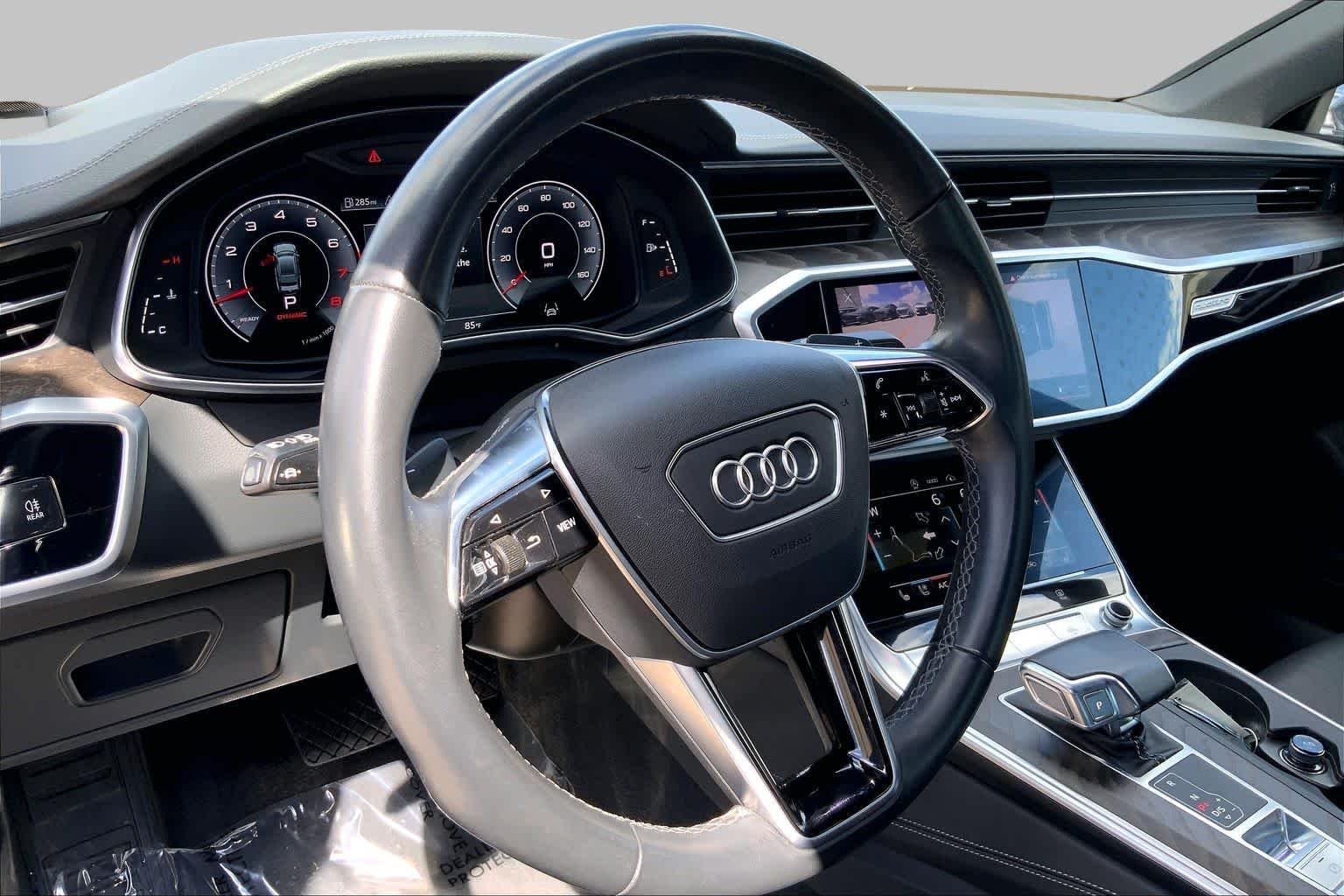 Used 2022 Daytona Gray Pearl Effect Audi Prestige image 35