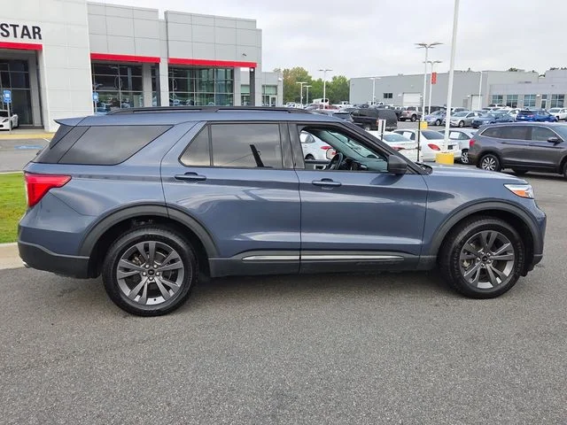 Used 2021 Blue Ford XLT image 14