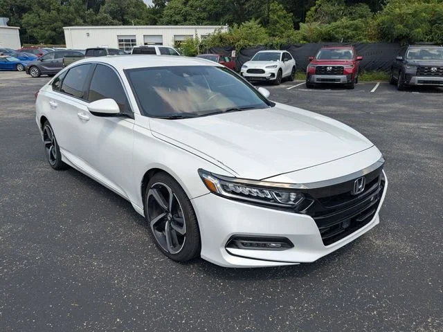 Used 2019 Platinum White Pearl Honda Sport image 5