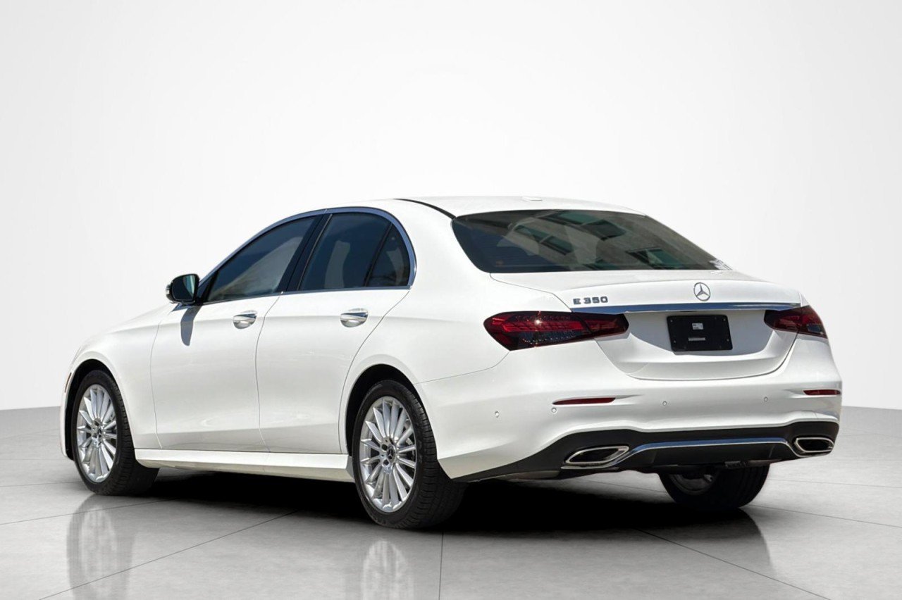 Certified Used 2022 Polar White Mercedes-Benz E 350 image 3