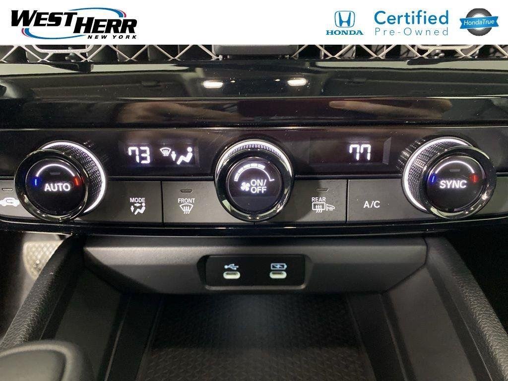 Certified Used 2024 Canyon River Blue Metallic Honda EX-L image 21