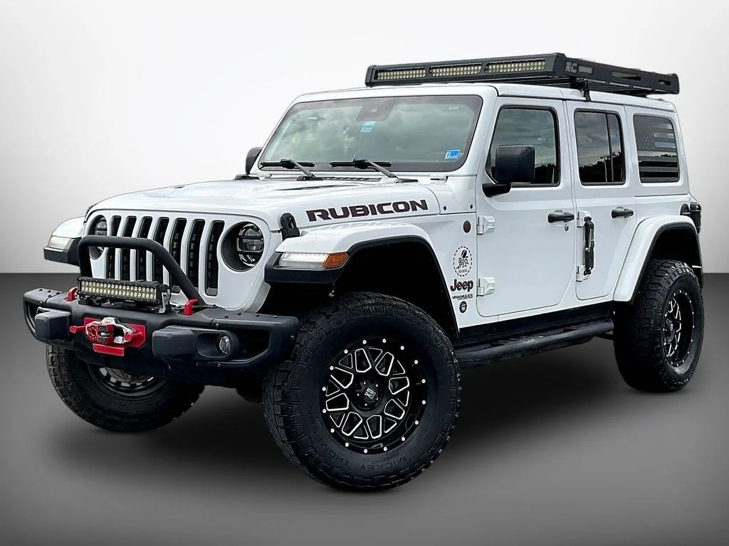 Certified Used 2019 White Jeep Unlimited Rubicon image 3