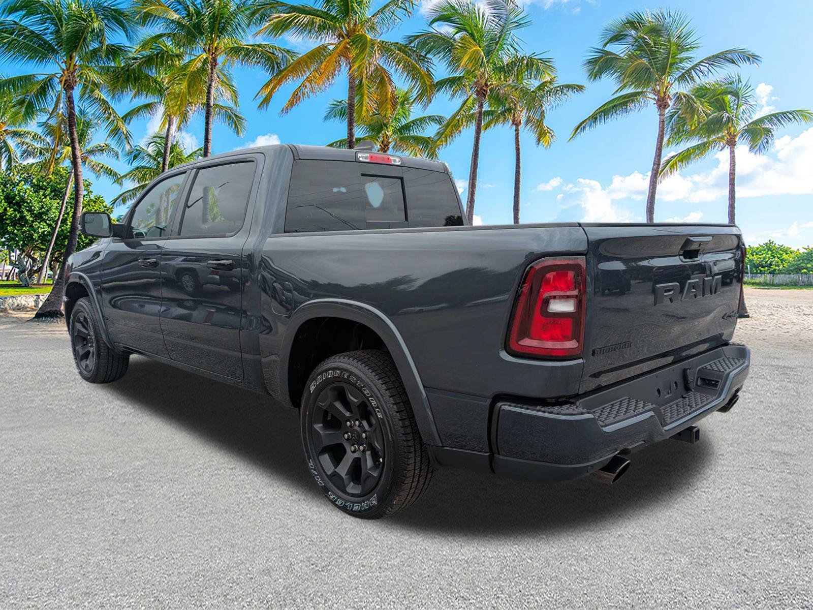 Used 2025 Forged Blue Metallic Ram Big Horn image 7