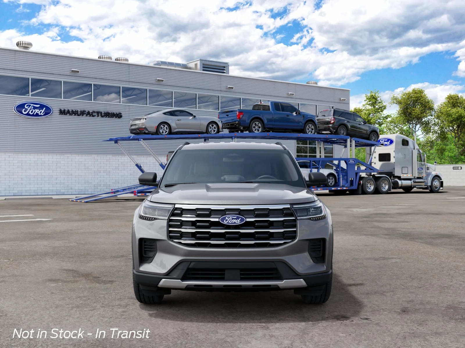 New 2027 Carbonized Gray Metallic Ford Active image 27