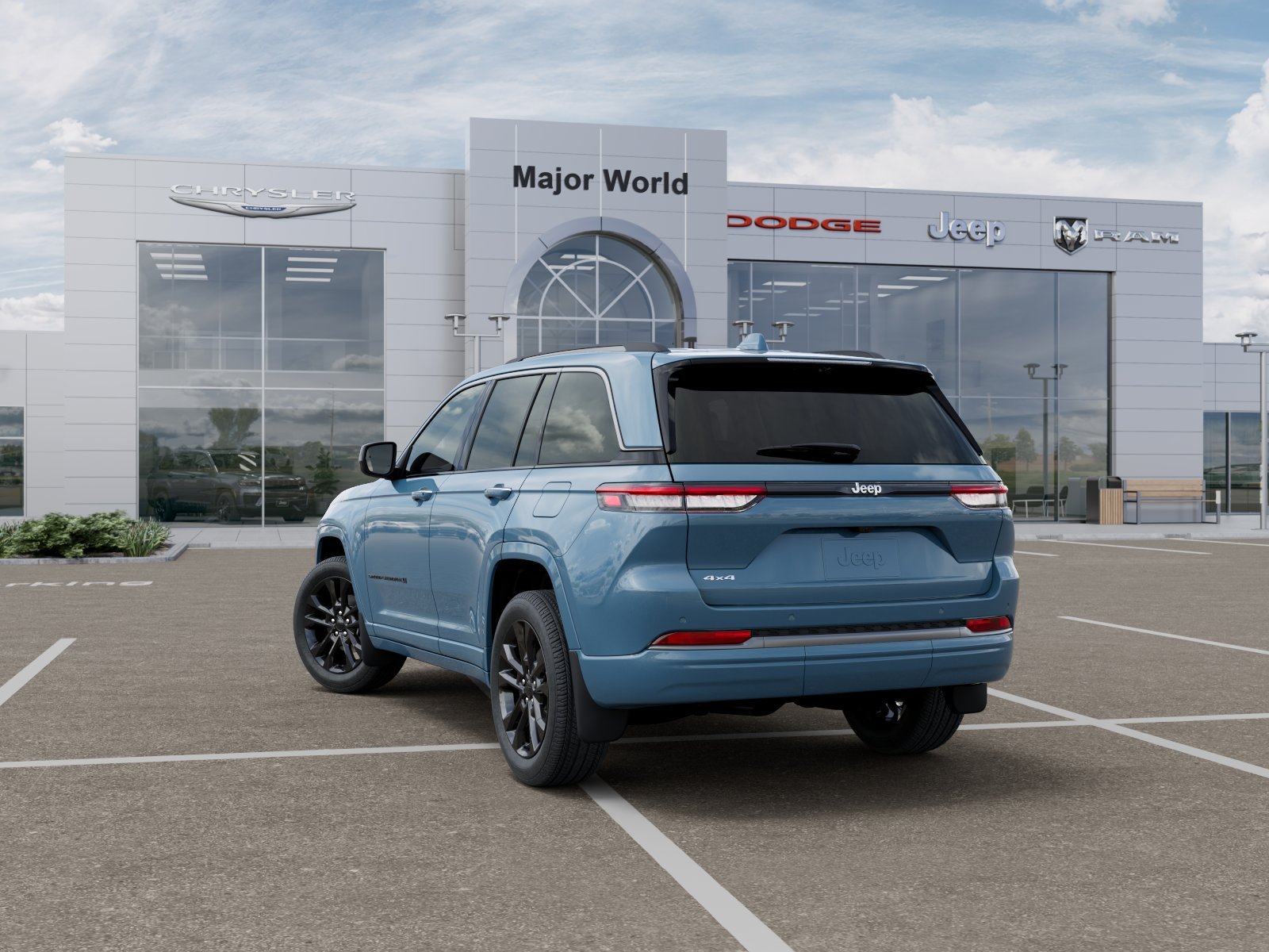 New 2026 Steel Blue Exterior Paint Jeep Limited image 3