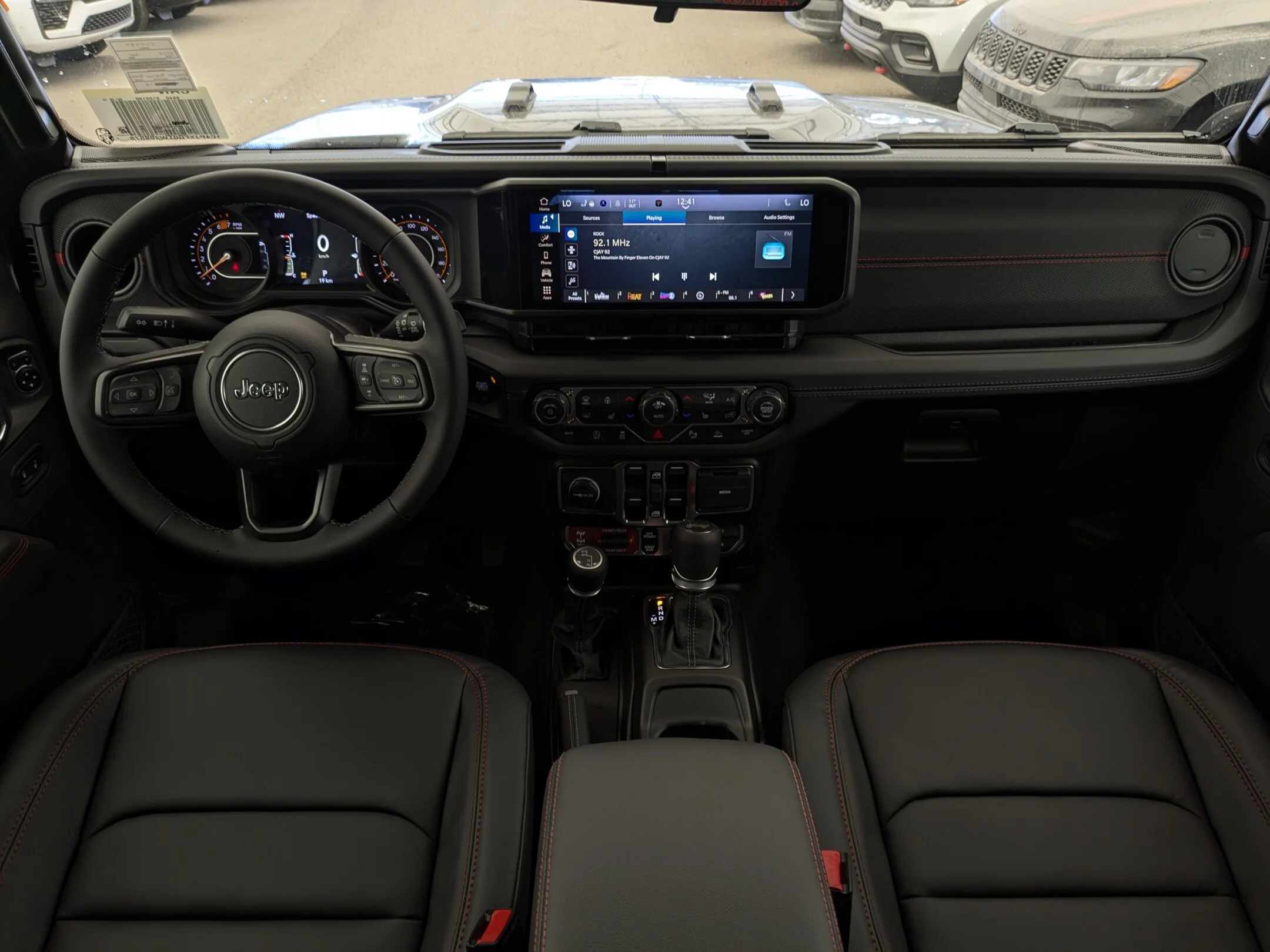 New 2026 Black Jeep Rubicon - - Nappa Leather - Convenience Grp - Safety Grp - Steel Perf Hood & More! image 23