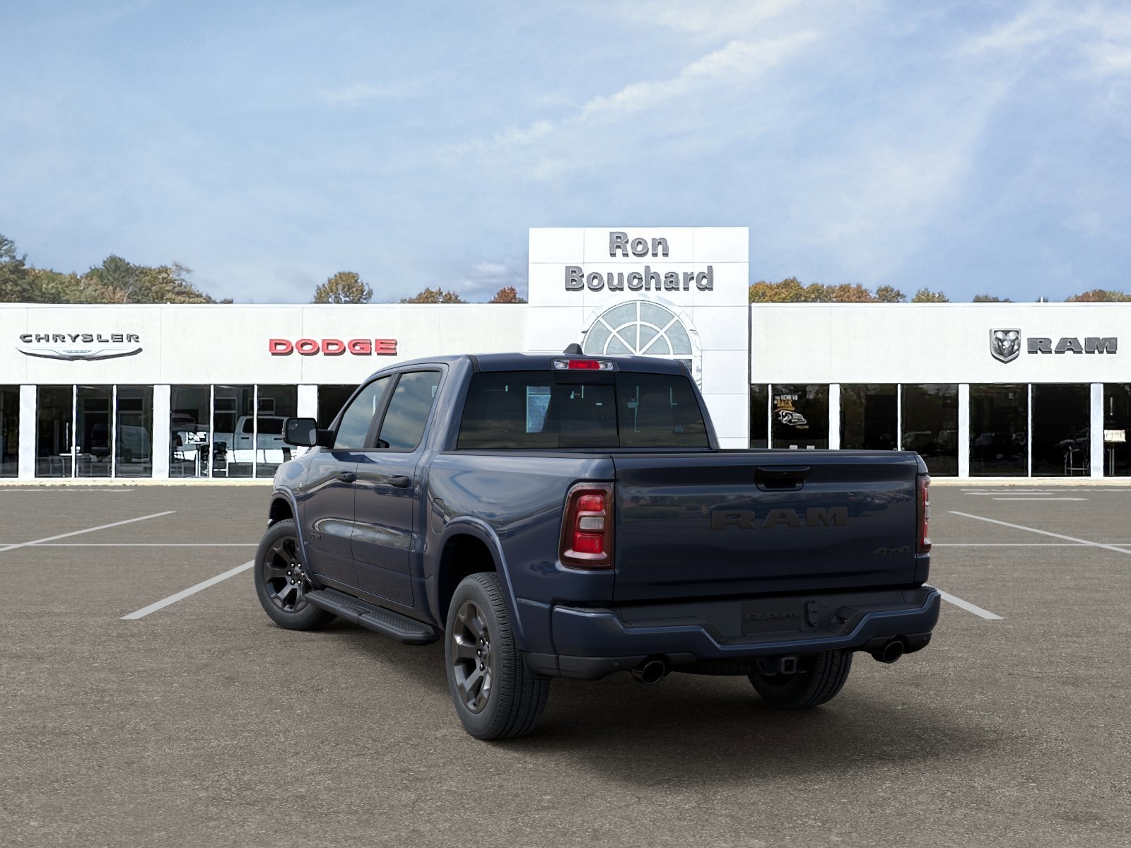 New 2026 Forged Blue Metallic Exterior Paint RAM Big Horn image 3