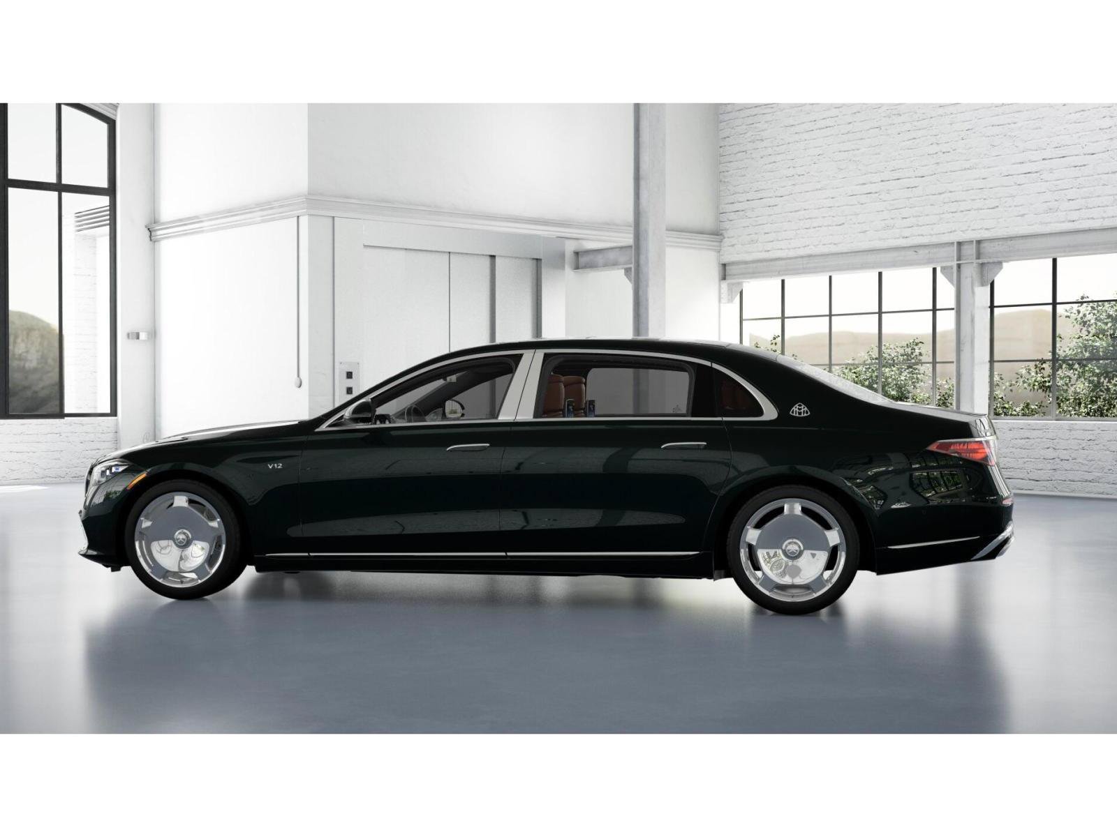 New 2026 Emerald Green Metallic Mercedes-Benz Maybach S 680 image 46