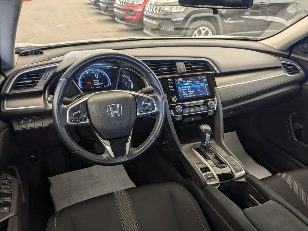 Used 2021 White Honda EX - - FWD - Sunroof - Heated Mirrors - Keyless Entry - Smart Device Integration & More! image 23