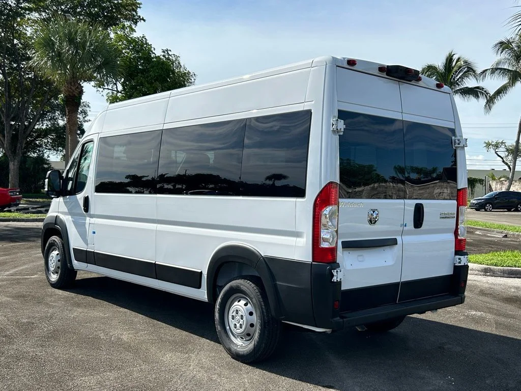 Used 2023 Bright White Clearcoat Ram High Roof image 5