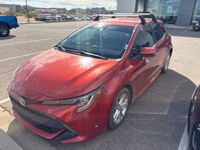 Used 2019 Smoked Paprika Metallic Toyota SE image 1