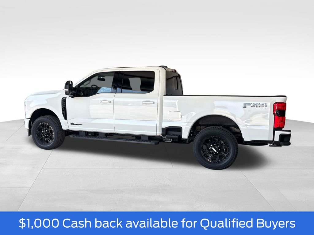 New 2026 Star White Metallic Tri-Coat Ford F-250® Lariat® image 2