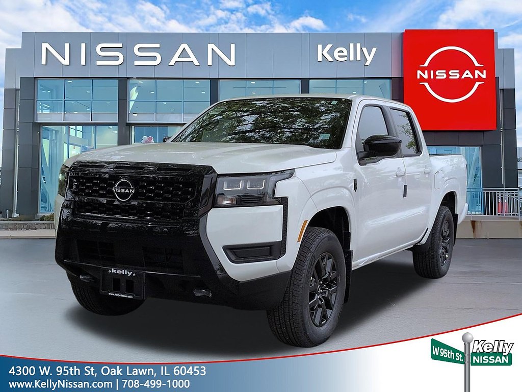 New 2026 Glacier White Nissan Crew Cab SV image 1