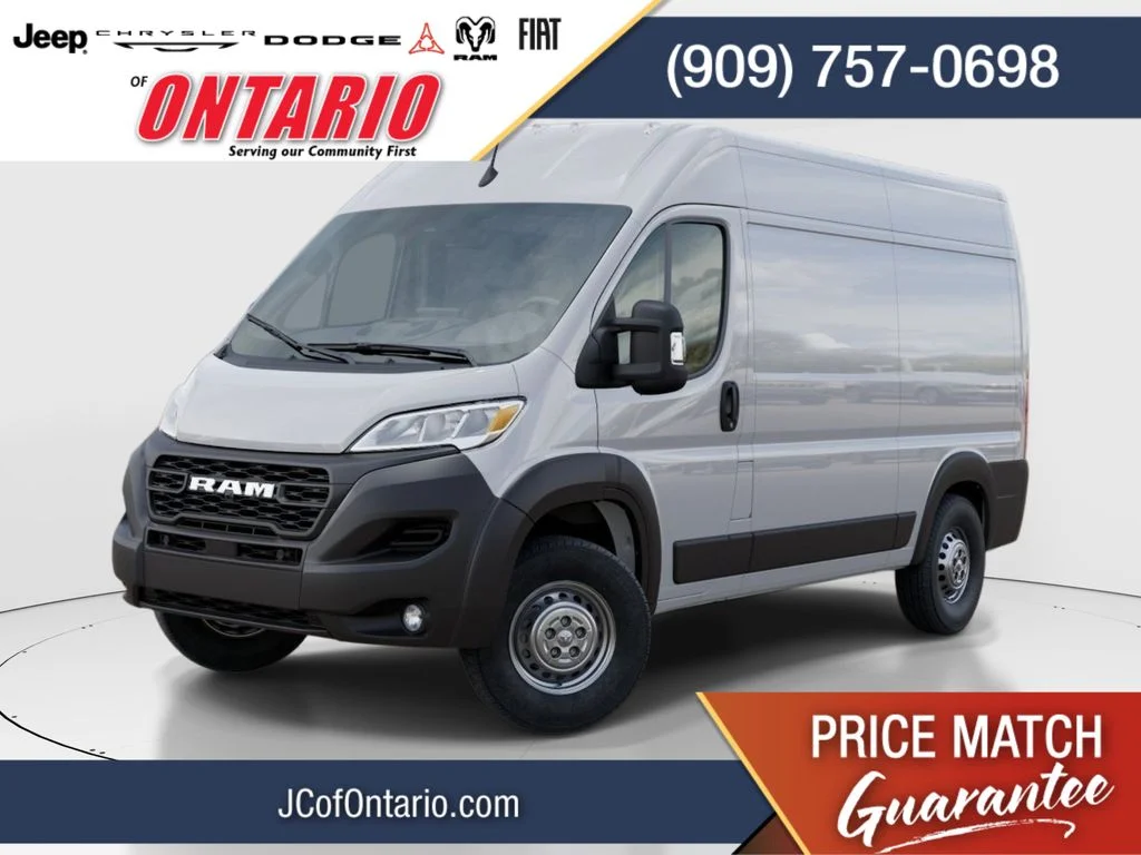 New 2026 Bright White Clearcoat RAM High Roof image 1