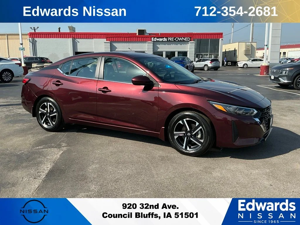 Used 2025 Red Nissan SV image 1