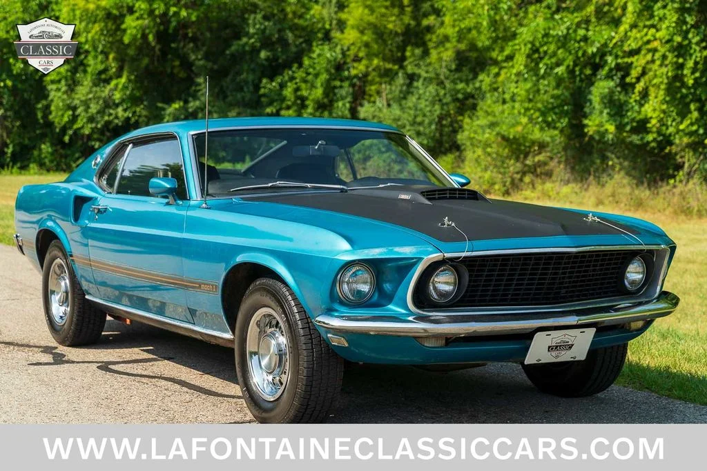 Used 1969 Blue Ford Mach 1 image 18