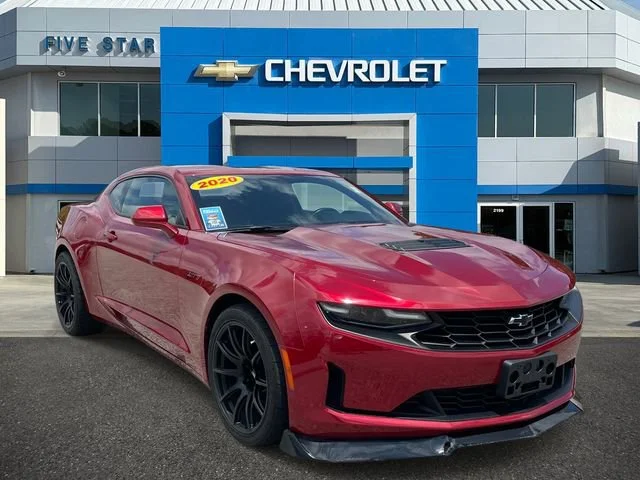 Used 2020 GARNET RED TINTCOAT Chevrolet LT1 image 1
