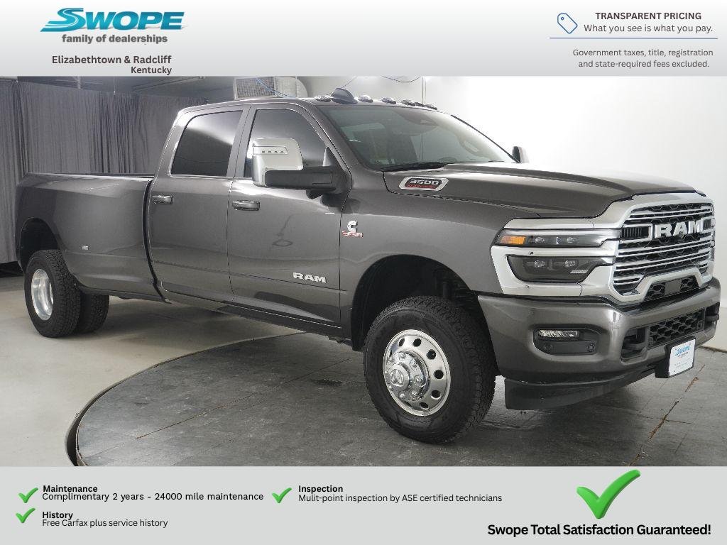 Used 2025 Granite Crystal Metallic Clearcoat Ram Laramie image 1