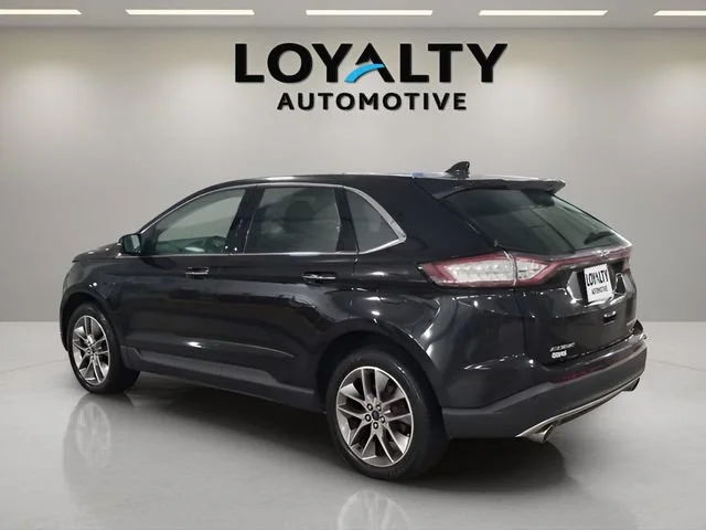 Used 2015 Black Ford Titanium image 3