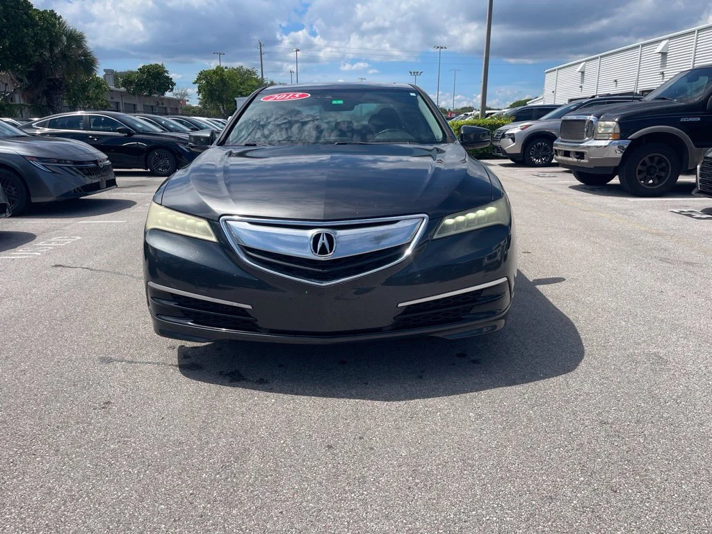 Used 2015 Gray Acura V6 Tech image 3