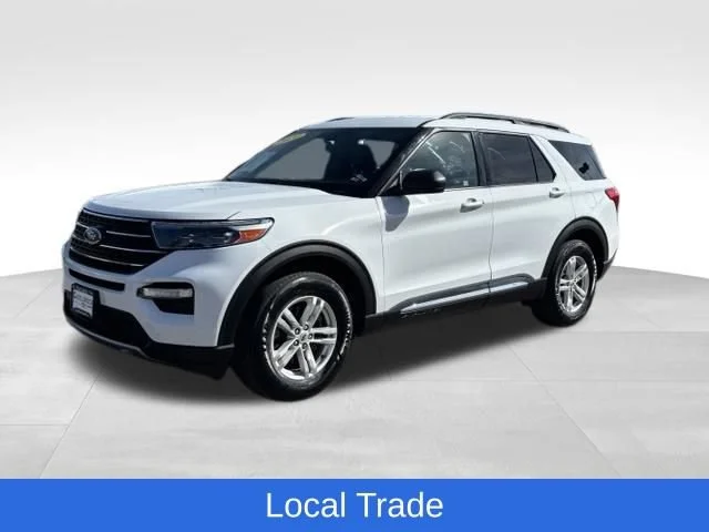 Used 2020 White Ford XLT image 1