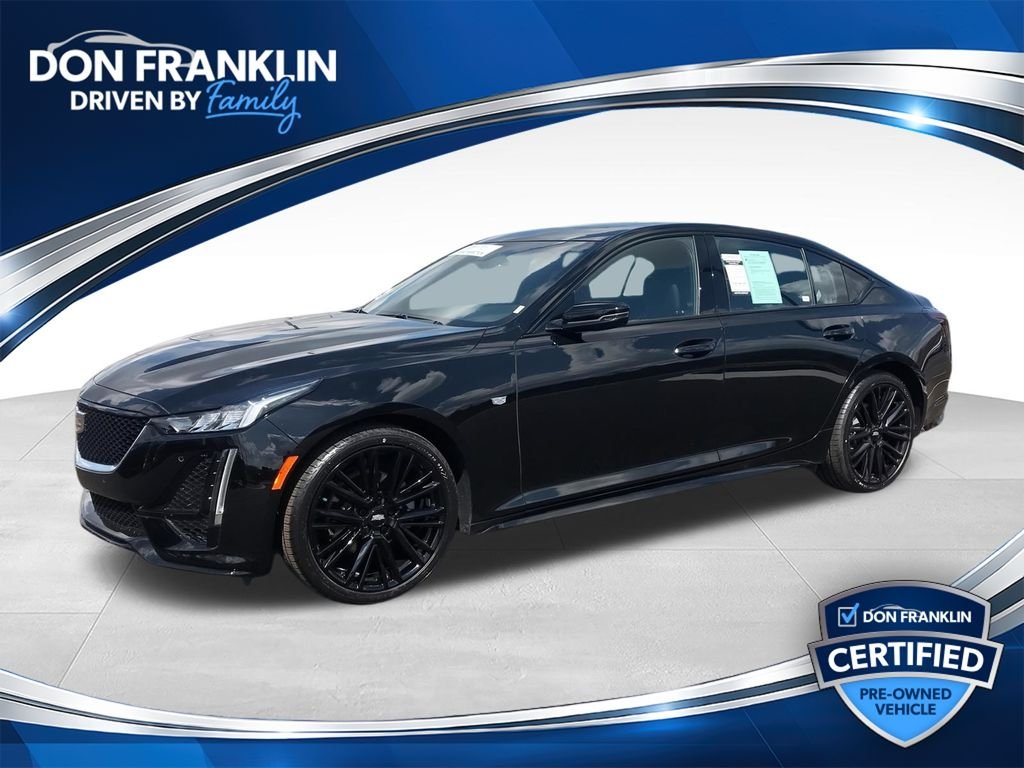 Used 2024 Black Cadillac Sport image 1