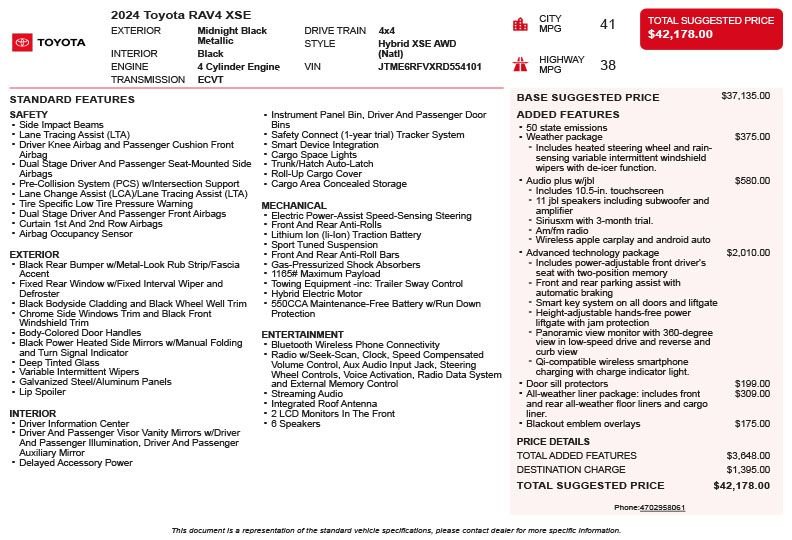Used 2024 Gray Toyota XSE image 3