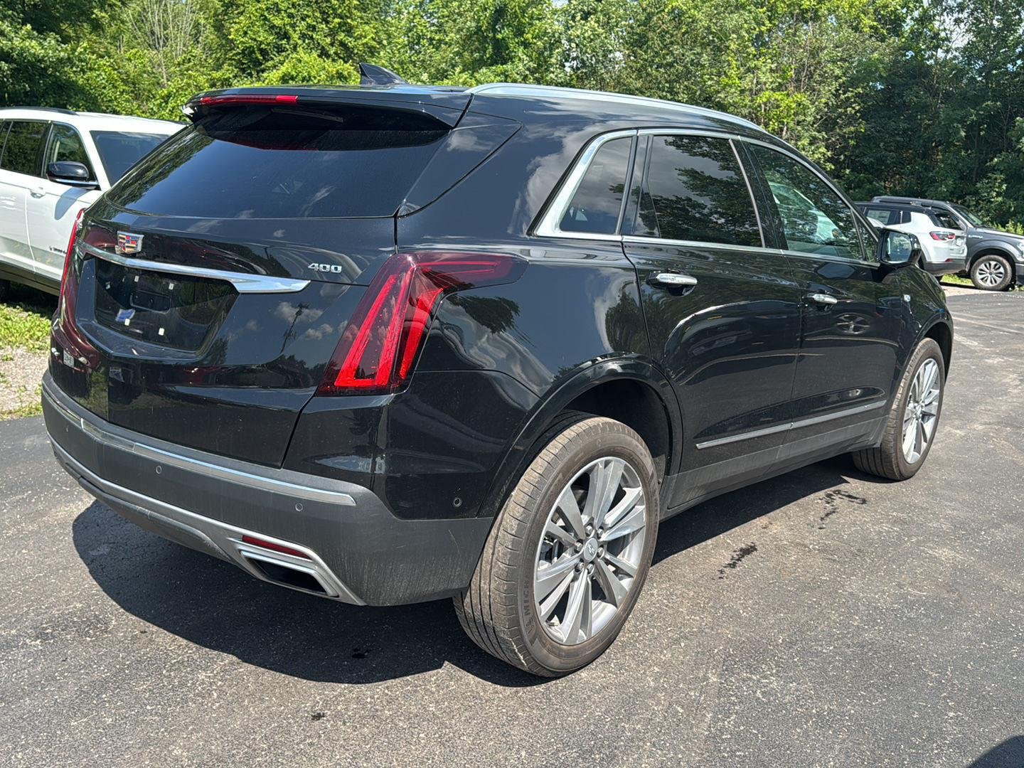 Used 2025 Stellar Black Metallic Cadillac AWD Premium Luxury image 3