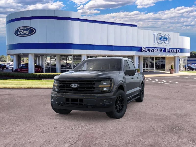 New 2026 Agate Black Metallic Ford XLT image 2