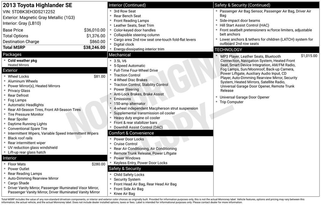 Used 2013 Gray Toyota SE image 6