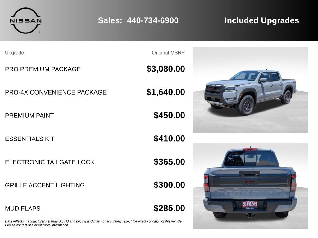 New 2026 Boulder Gray Pearl Nissan Crew Cab PRO-4X® image 7