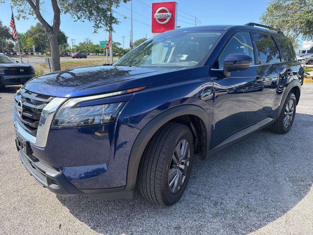 Certified Used 2024 Blue Nissan SV image 5