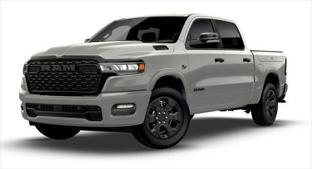 New 2026 Silver Zynith Exterior Paint RAM Big Horn Crew Cab 4x4 5